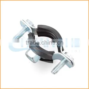 China Manufacture Best Quality Rubber Loaded Fixing Hose Clamp thumbnail-1