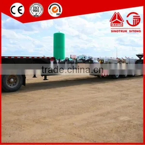 50 Ton 60 Ton Low Bed Semi Trailer/ Lowbed Semi Trailer/ Low Loader Semi Trailer For Sale thumbnail-4