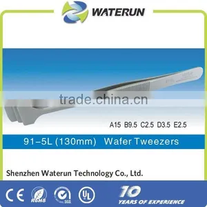 Vetus 91-5L/90-5T Wafer Tweezers, 302 Stainless Steel Tweezers,Wafer Special Forceps thumbnail-1