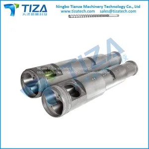 Conical Twin-screws and Barrel for Plastic Machine thumbnail-2