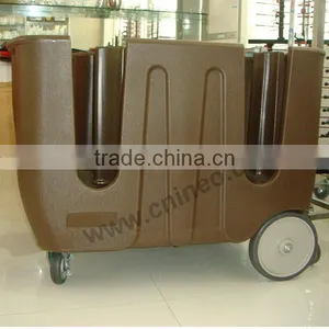 Restaurant,Hotel,Buffet Mobile Dish Cart,Trolley And Dolly For Hold Tray,Plate And Platter thumbnail-3