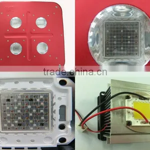 Led Grow Ligh for Sale ,VANQ X4 Integrated Led Grow Light With Optical Glass LENS Reflector for Plant thumbnail-1