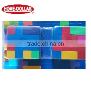 2Pcs Color Magic Square Cube Eraser thumbnail-1