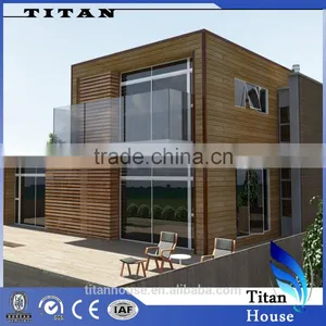 Low Price Two-Storey Wooden Look House Model in India thumbnail-1
