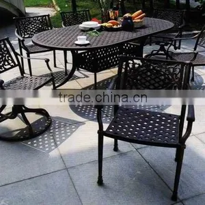Round Metal Outdoor Table 13028 thumbnail-1