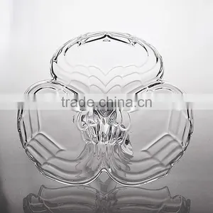 Swan Shaped Glass Plate for Candy,snacks,or Home Decoration,crystal Glassware thumbnail-5