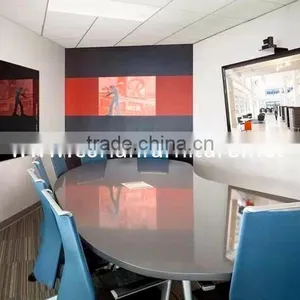 Modern Corian Office Conference Table thumbnail-1