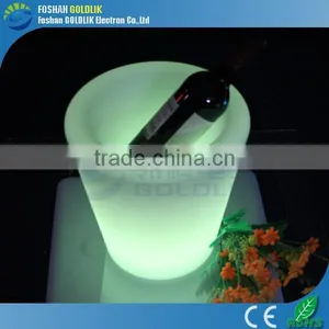 Custom Led Illuminated Ice Bucket With Color Changing GKP-017RT thumbnail-5