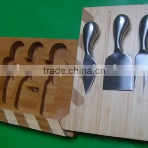 Bamboo Cutting Board for Cheese thumbnail-2