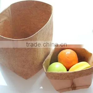Natural Cork Glove Box House Decoration Cork Basket thumbnail-1