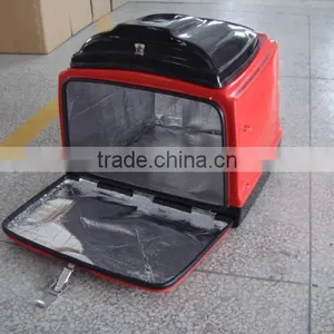 High Quality Shiny Gel Coat Finish Fiberglass Delivery Box for Scooter and Motorcycle. Factory thumbnail-5