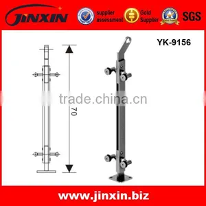 316 Stainless Steel High Grade Glass Railing Column/Flat Bar Column thumbnail-1