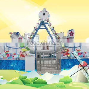 Outdoor & Indoor Children Playground 12 Seats Swing Pirate Ship Ride LT-7040 thumbnail-1