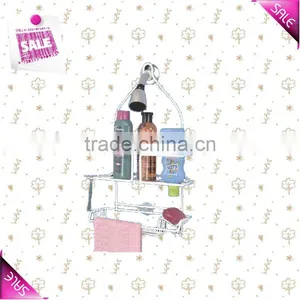 Bathroom Wall Mounted Stainless Steel Shower Caddy Hanging From China Supplier thumbnail-1