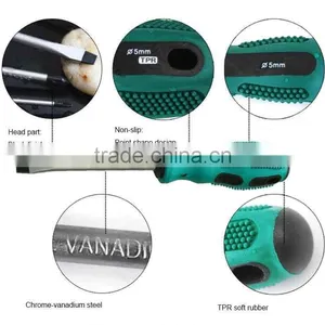 2pcs/set 6x100mm Cr-v Torx Screwdriver Cross Screwdriver Set Repair Pry Open Tools Slotted Phillips thumbnail-4