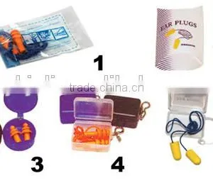 Packing of Safety Earplugs Reuseable Ear Plugs thumbnail-1