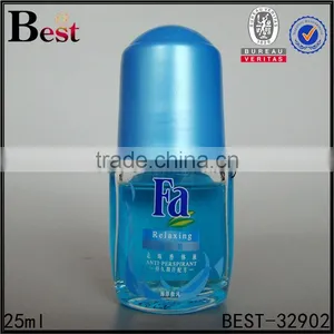 Antipersprant Deodorant 30 ml Glass Bottle Cute Design 30ml Roll on Glass Bottle thumbnail-2