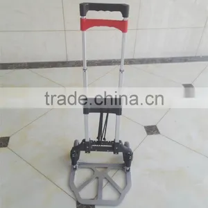 Aluminium Folding Luggage Cart Hand Trolley thumbnail-2
