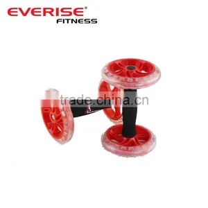 2017 Hot Sale Newest Abdominal AB Wheel Fitness Exercise Wheel thumbnail-1