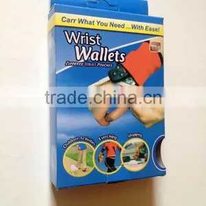 Wallet Wristband With Zipper Pocket thumbnail-2