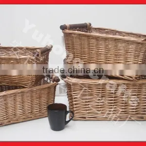 Handmade Traditional Willow Basket thumbnail-1