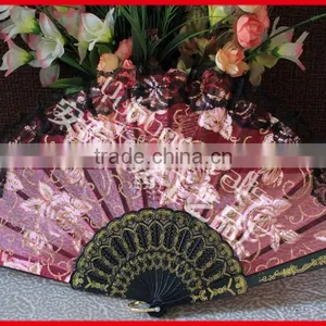 Promotional and Wholesale Plastic Lace Fan thumbnail-3