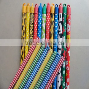 Low Price Wooden Broom Handle With PVC Coated thumbnail-1