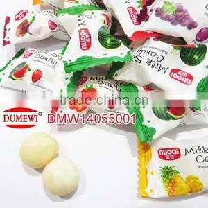 Jelly Filled Soft Chewing Ball Milk Flavor Multi Fruit Candy thumbnail-1