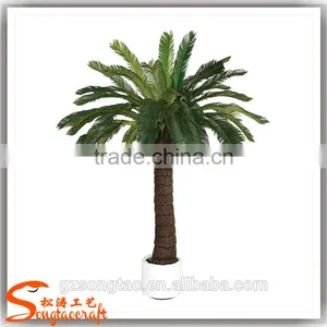 Hot Sale Indoor Decoration Mini Artificial Plants Home Decorarion Mini Artificial Palm Tree thumbnail-3