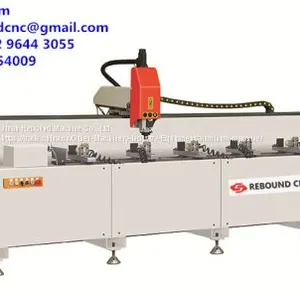 Aluminium Window Door Frame Assembled Machine, CNC Aluminum Door Window Milling Machine, Door Window Fabrication Machine thumbnail-1