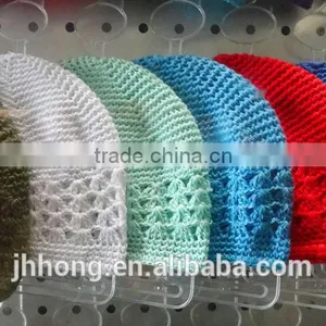 2014 New Fashion Plain Cotton Kufi Hats thumbnail-1