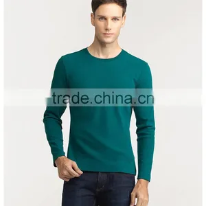 Custom100% Cotton O Neck e Winter Tee Long Sleeve Blank Shirts Men T-shirt thumbnail-4