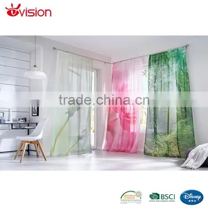 Design Curtains,good Sales in Germany,forest Degital Print,photo Print thumbnail-1