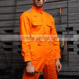 Wholesale Blue Color 100 Cotton Mechanic Working Coverall thumbnail-6