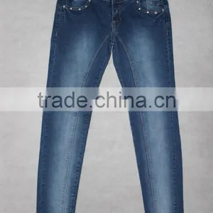 GZY Blank Denim Jeans Wholesale Jeans Mixed Styles Stocklots thumbnail-1