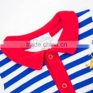 2016 Fashion Long Sleeve White Color Baby Boy Bodysuit Gentlemen Style With Fake Vest Baby Clothing Baby Garment thumbnail-3