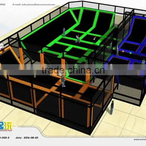 Professional Manufacturer of Trampoline Park thumbnail-2