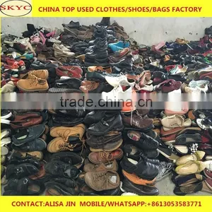 Africa Buyers Best Selling Fairly Used Shoes High Quality Imported From Dongguan Second Hand Shoes Factory thumbnail-3