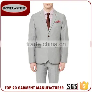 New Design Cotton Polyester Slim Fit Man Business Suit thumbnail-5
