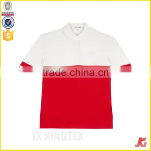 Polo Shirt 100 Cotton Polo T Shirt Mercerized Fabric 100 Cotton Single Jersey Knitted thumbnail-1