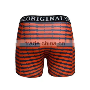 Factory OEM Customize Man's Cotton Fabric Boxer Shorts Underwear Suit thumbnail-3