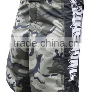 MMA Shorts Screen Printed MMA Fight Gear,Martial Wear thumbnail-1
