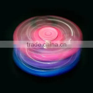 Fingertip Gyro Luminous Plate Finger Gyro Three Leaf Glowing Fingertip Spiral Adult Children Fluorescent Finger Helix thumbnail-3