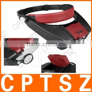 MA-016 Adjustable Head-mounted Magnifier Magnifying Magnifying Lamp Headlights thumbnail-2
