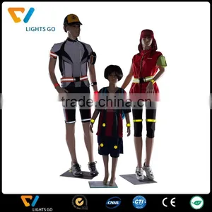 New Design Customized Glow in the Dark Reflective Running Wristbands With Printing Logo thumbnail-5