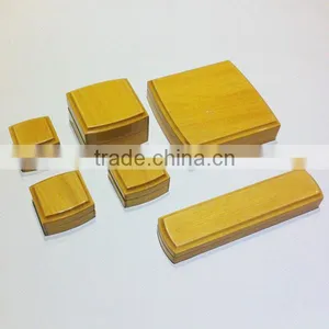 Yellow Premium Wooden Ring/Watch/bangle/Bracelet/Pendant/Necklace/Earring Jewelry Box thumbnail-1