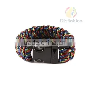 New Design Cheap Survival Paracord Rope Bracelet Paracord PC6020-5 thumbnail-2