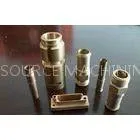Refrigeration / Heat Exchange Equipment CNC Machining Services With Copper Bronze thumbnail-1