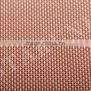 Colorful Pvc Coated Orange Mesh Fabric Fabrics thumbnail-3