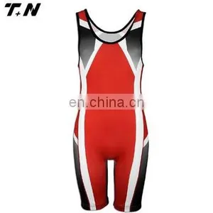 2016 Sublimated Team Printing Wrestling Singlet thumbnail-3